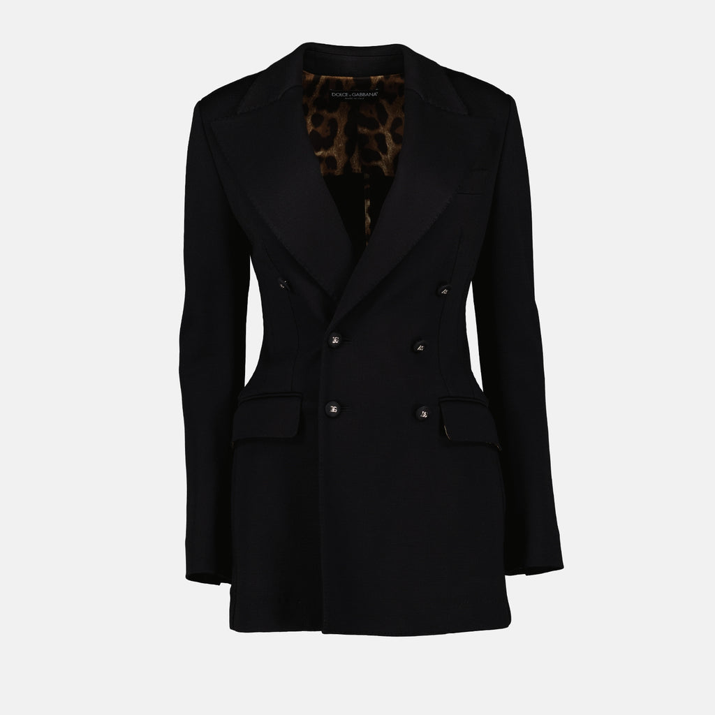 Vestes Veste blazer Dolce & Gabbana Noir Femme