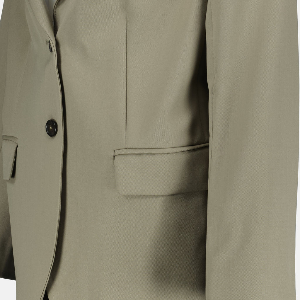 Vestes Veste blazer Quinn Anine Bing Vert Femme