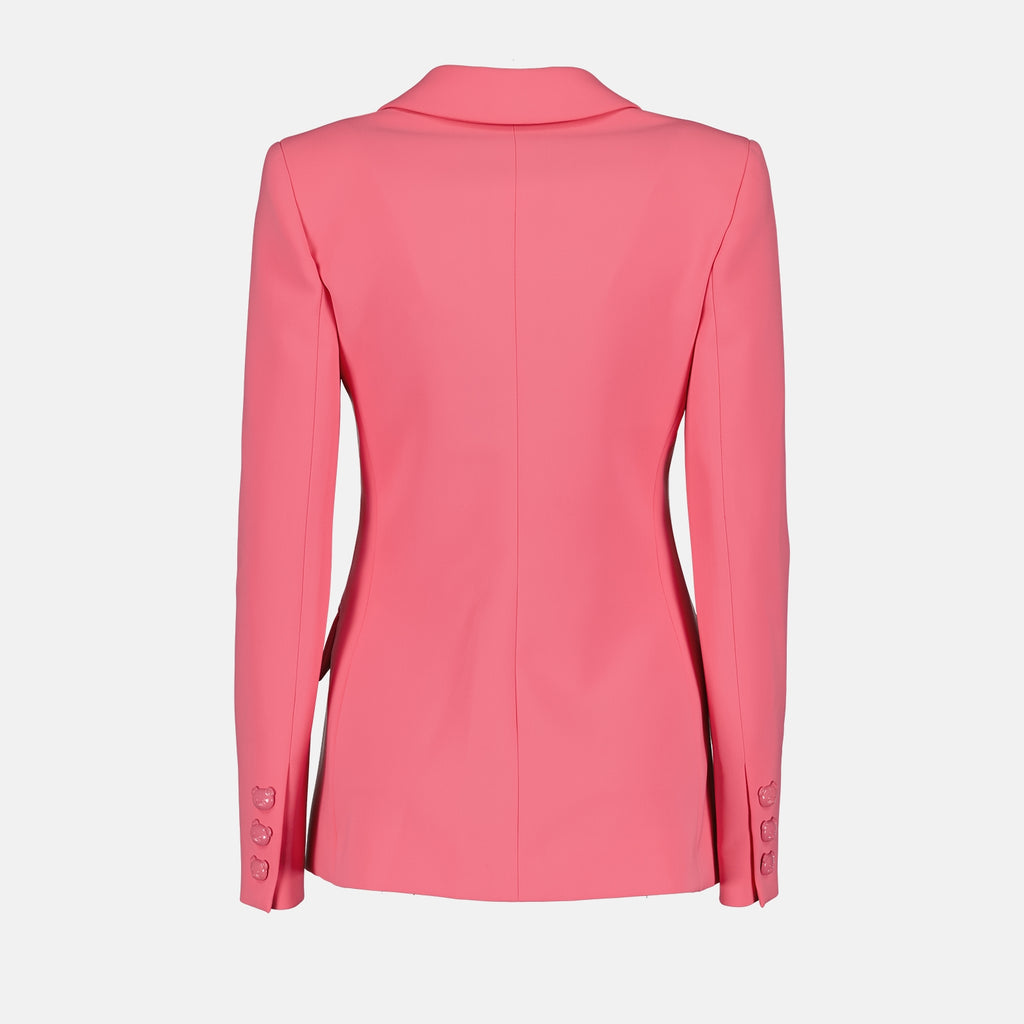 Vestes Veste blazer Moschino Rose Femme