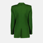 Jackets Blazer jacket Ami PARIS Green Femme