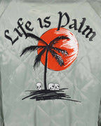 Chaquetas Bomber Life is Palm Palm Angels Gris Homme