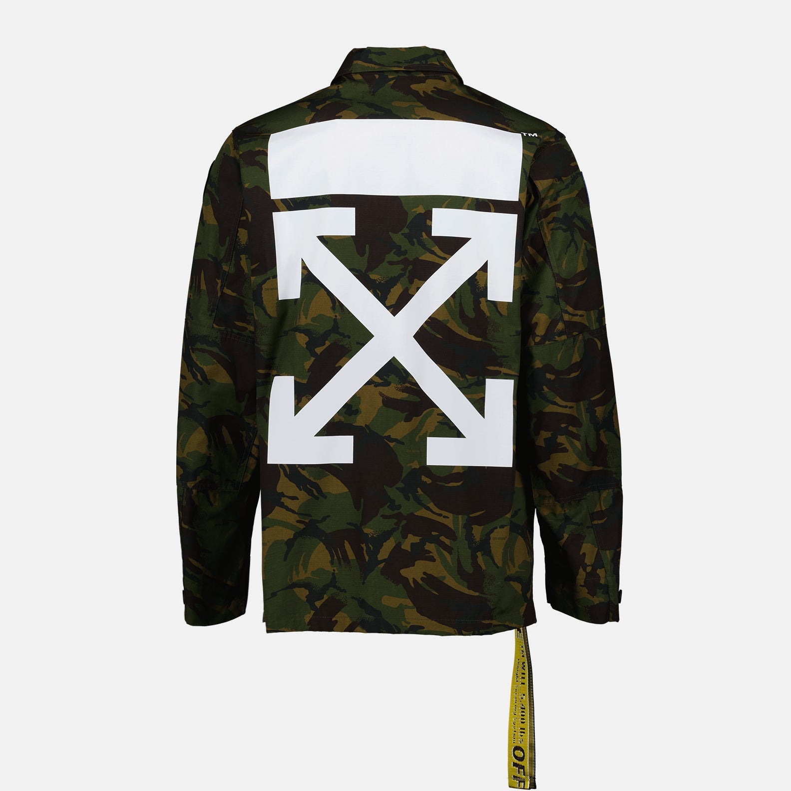Jacken Veste camouflage Off-White Grün Homme