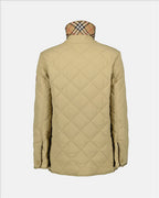 Jaquetas Casaco matelassado Burberry Bege Mulheres