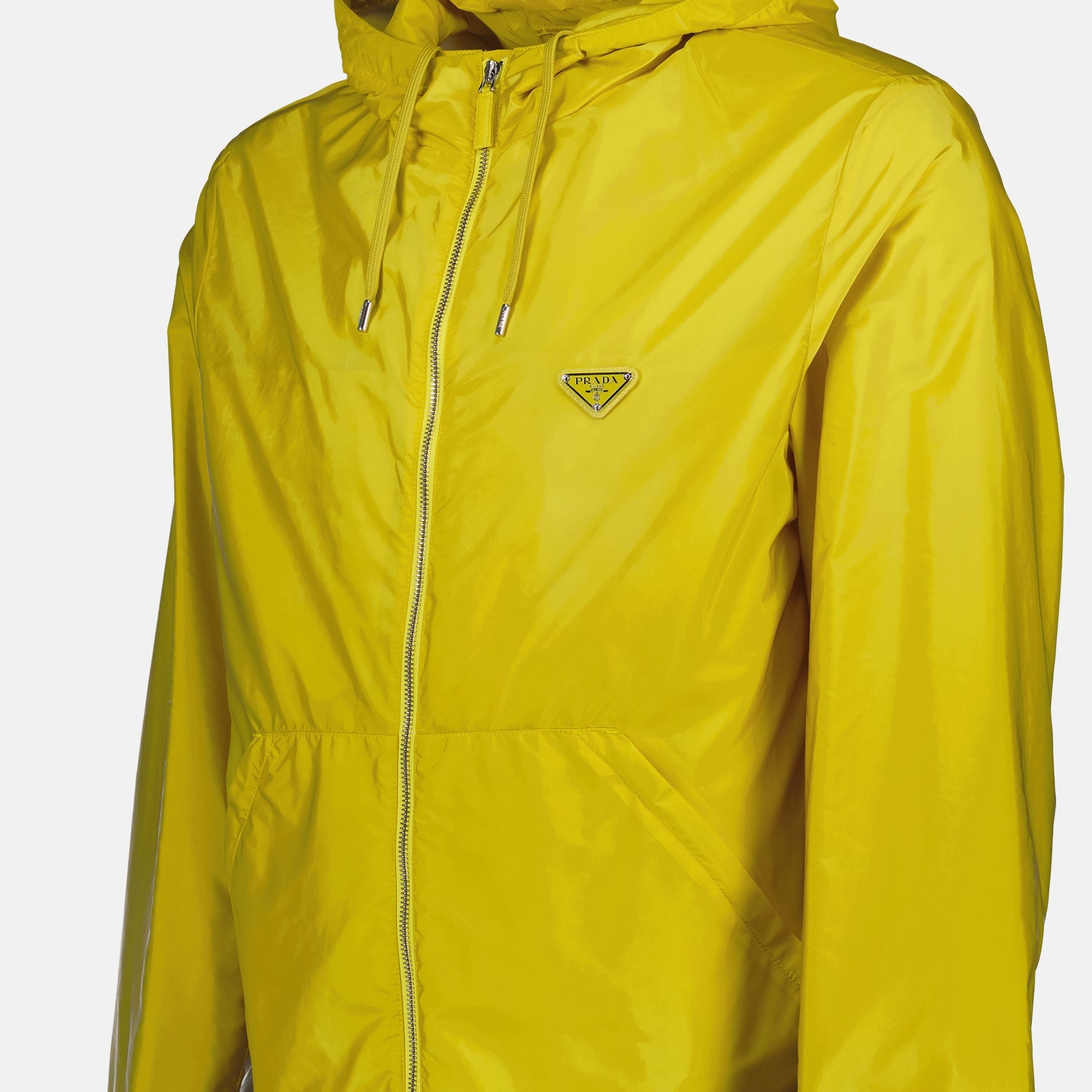 Vestes Veste en Re-Nylon Prada Jaune Homme