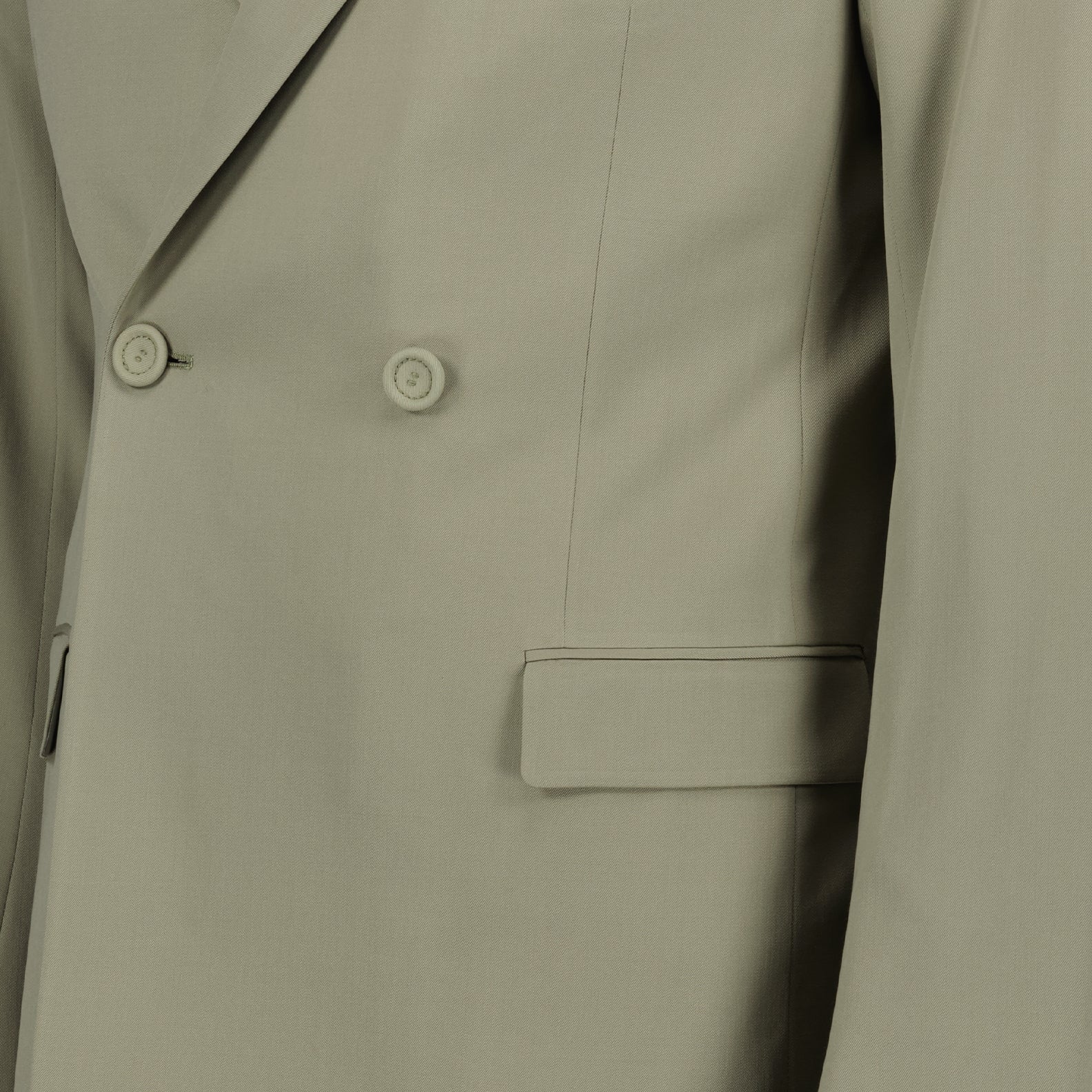 재킷 교차 재킷 Dior 카키색 옷감 남성