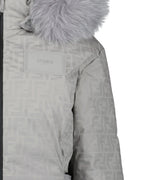 Coats FF ski jacket Fendi Gray Women
