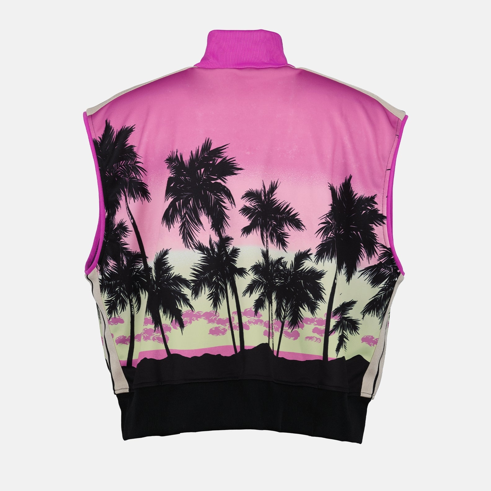 Jacken Veste Pink Sunset Palm Angels Lila Homme