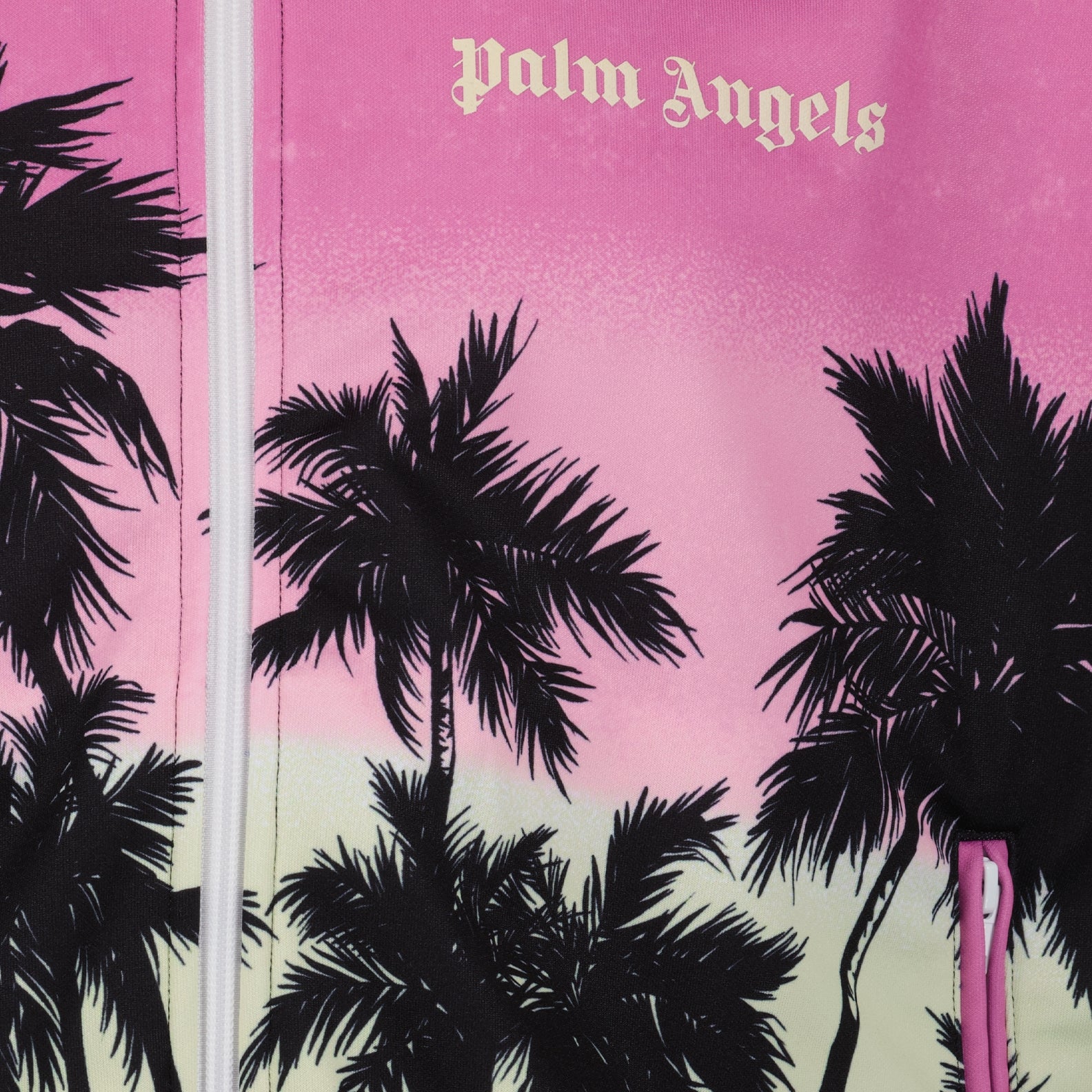 Jacken Veste Pink Sunset Palm Angels Lila Homme