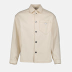 Shirts Denim jacket Prada Beige Man