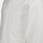 Giacche Veste en denim Alexander McQueen Bianco Homme