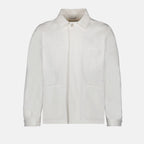 Giacche Veste en denim Alexander McQueen Bianco Homme