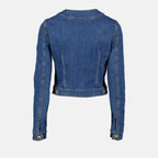 Jackets Denim jacket Moschino Blue Femme