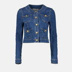 Jackets Denim jacket Moschino Blue Femme