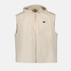 Jackets Denim jacket Prada Beige Homme