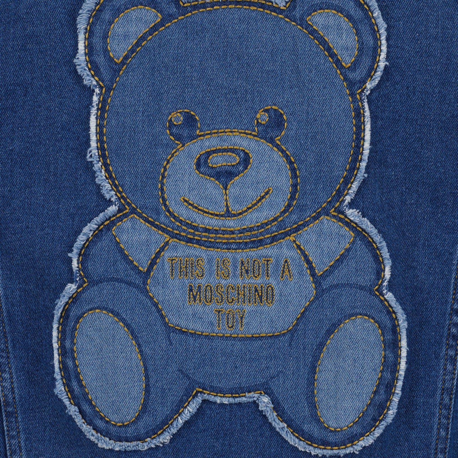 Jackets Denim jacket Moschino Blue Homme