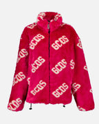 Coats Faux fur jacket GCDS Pink Man