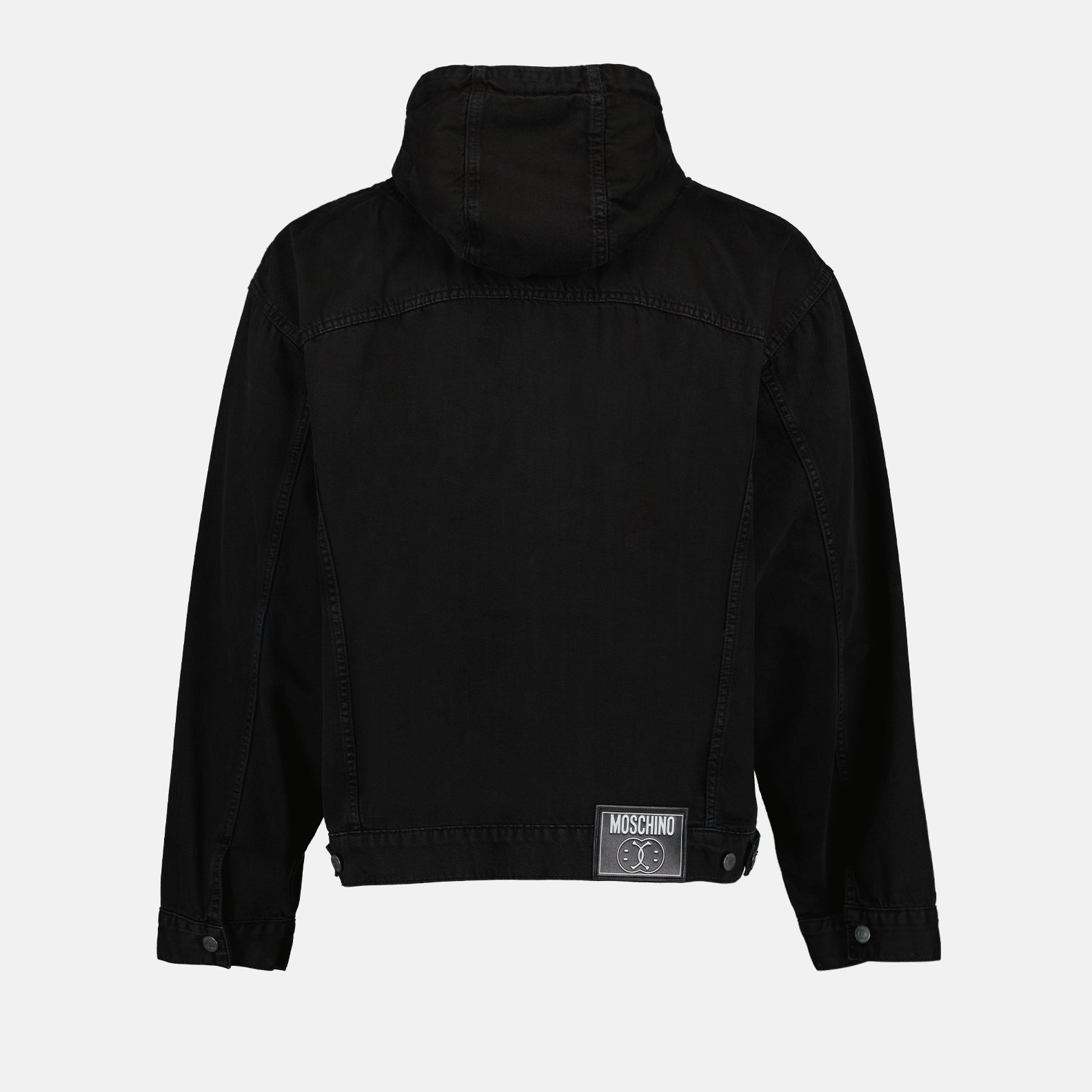 Jackets Jean jacket Moschino Black Homme