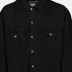 Jackets Jean jacket Moschino Black Homme