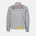 Vestes Veste en jean Skate Off-White Bleu Homme