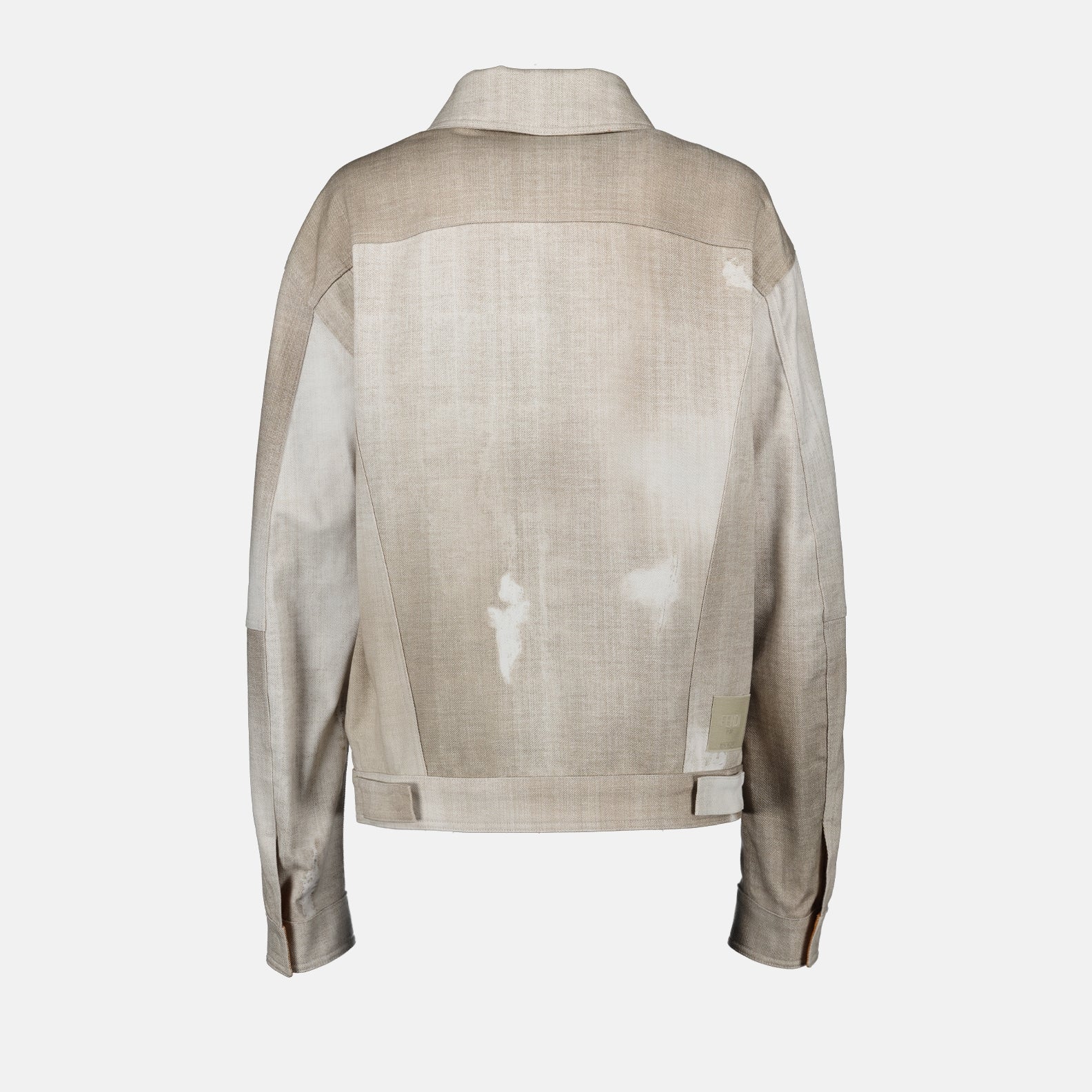 Vestes Veste en jeans Fendi Beige Homme