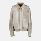 Vestes Veste en jeans Fendi Beige Homme