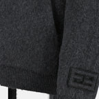 Vestes Veste en laine Fendi Gris Homme