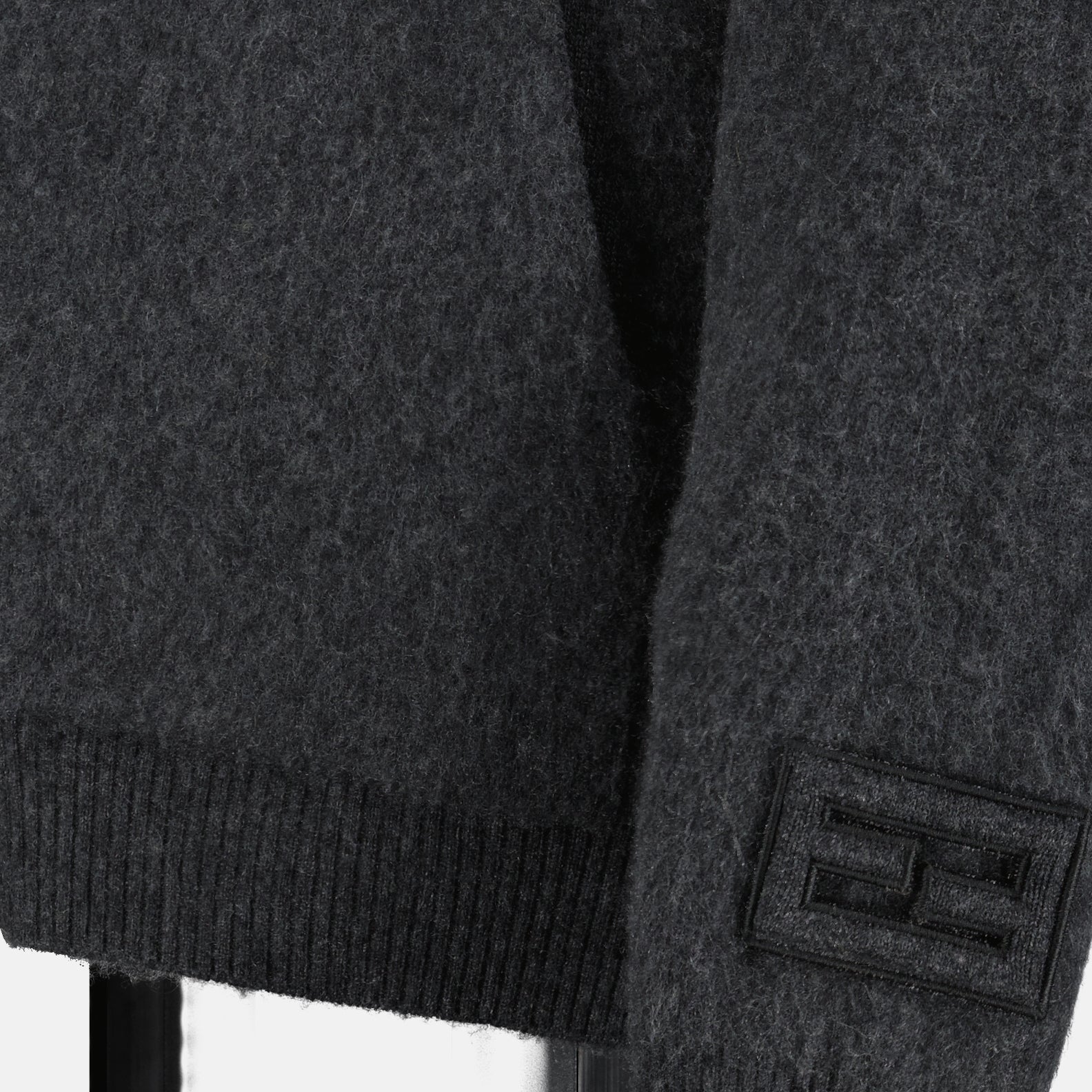 Vestes Veste en laine Fendi Gris Homme