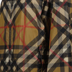 재킷 Veste en nylon Check Burberry 갈색 Homme