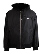 Manteaux Veste en nylon Prada Noir Homme