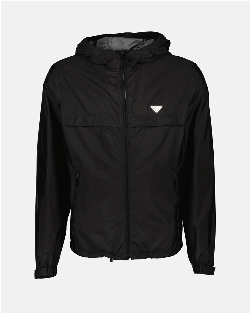 Chaquetas Veste à logo triangle Prada Negro Homme