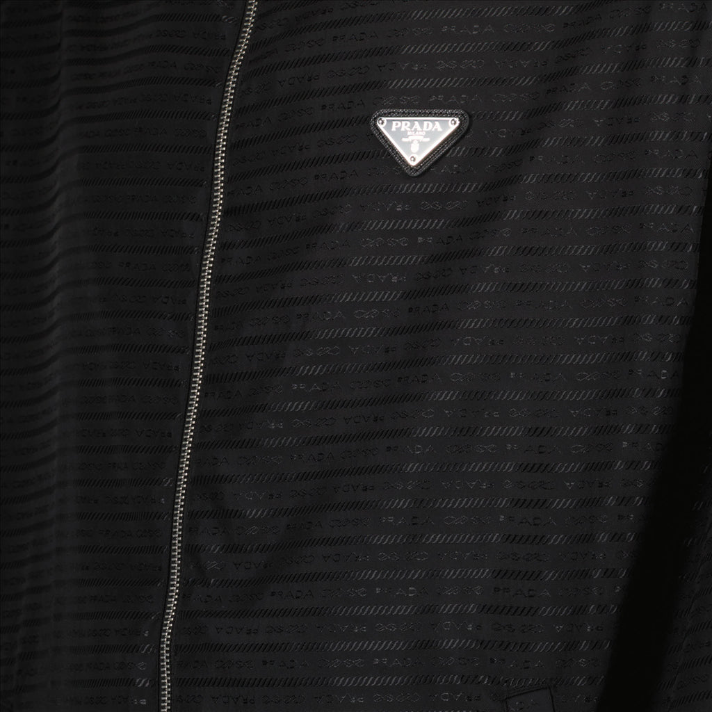 Sweatshirts Veste à logo triangle Prada Noir Homme