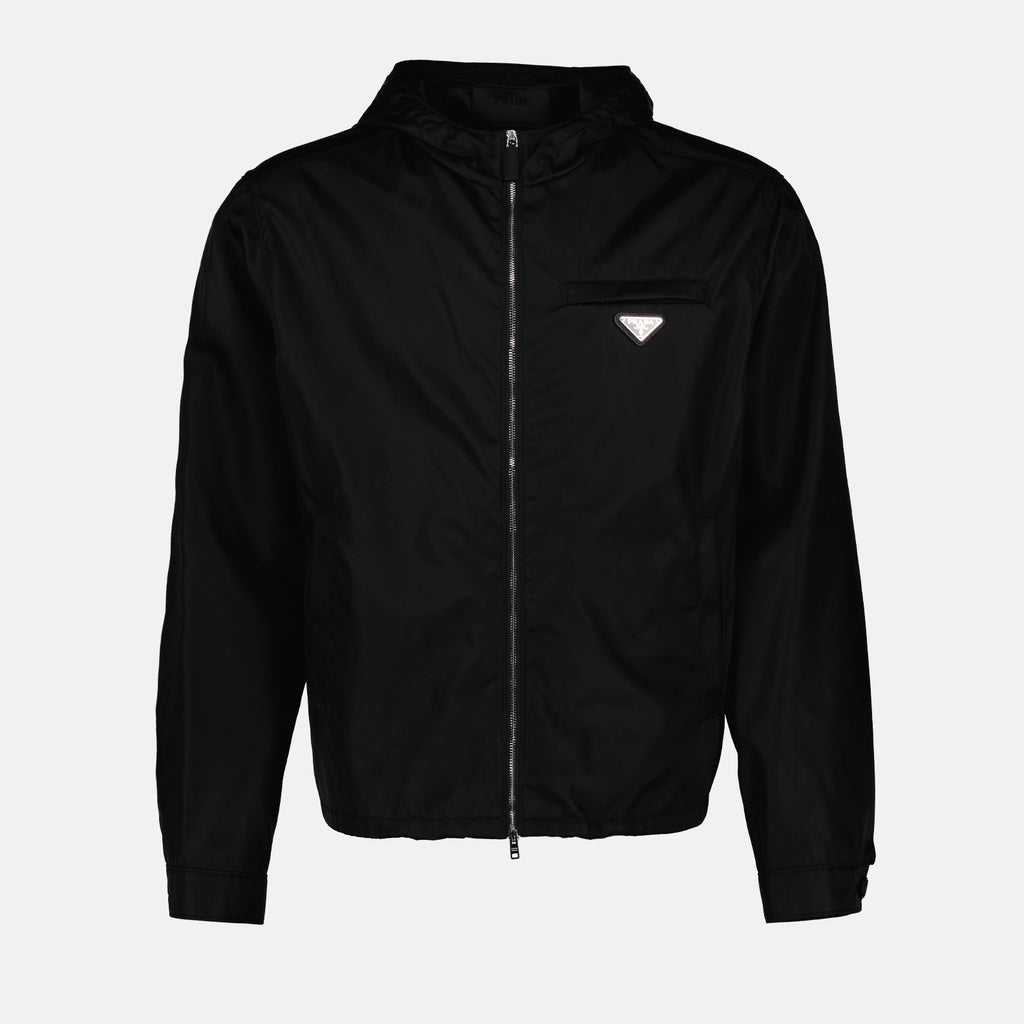 Vestes Veste en Re-Nylon Prada Noir Homme