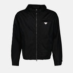 Vestes Veste en Re-Nylon Prada Noir Homme