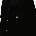 Jaquetas Veste en velours Miu Miu Preto Femme