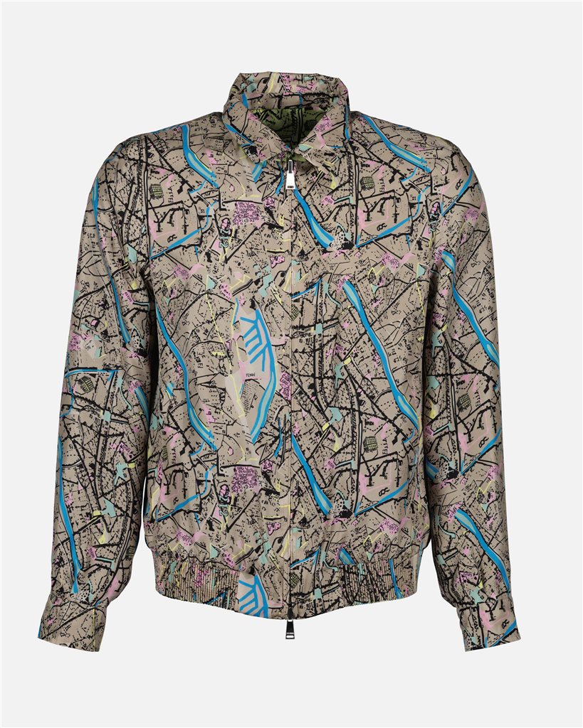 Fendi Map Jacket Fendi Herren – myCompañero