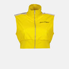 Jackets Track cropped jacket Palm Angels Yellow Femme