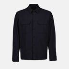 Vestes Veste Laita Moncler Bleu Homme