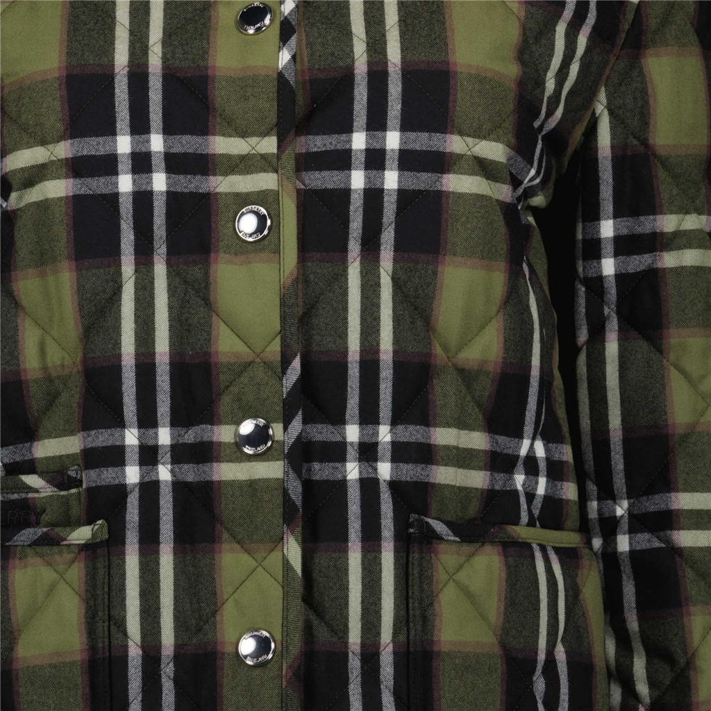 Vestes Veste matelassée Burberry Vert Femme