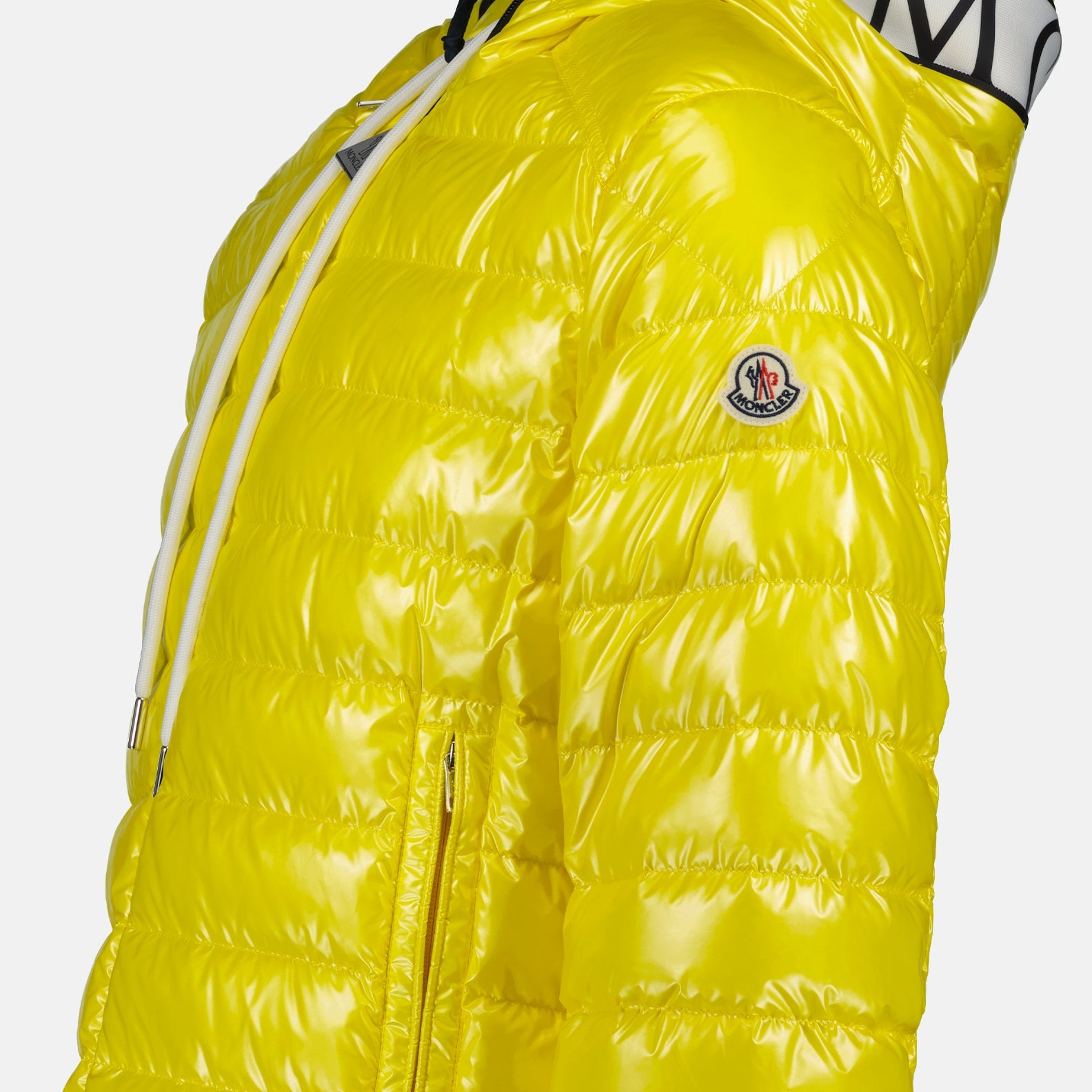 Manteaux Veste matelassée Akinari Moncler Jaune Homme