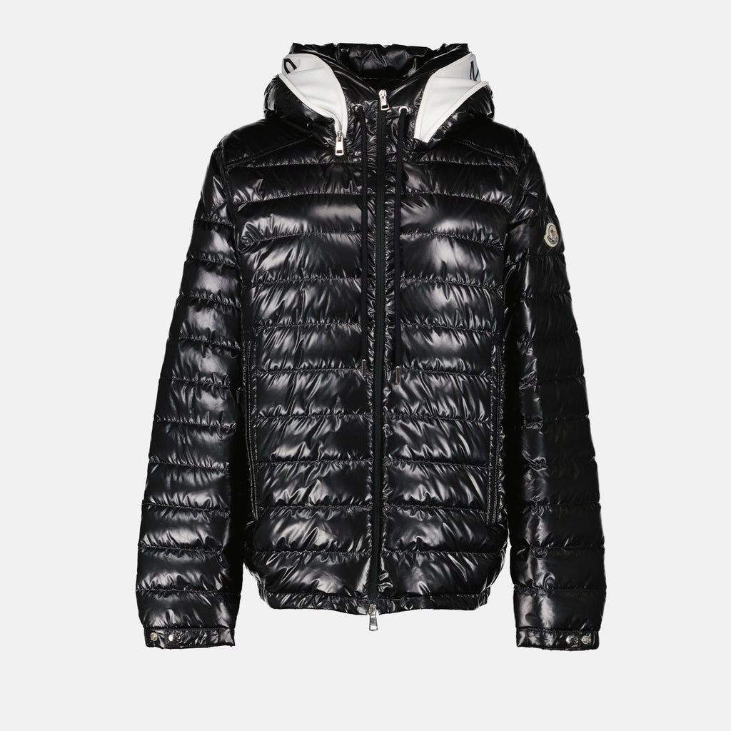Coats Akinari quilted jacket Moncler Black Man