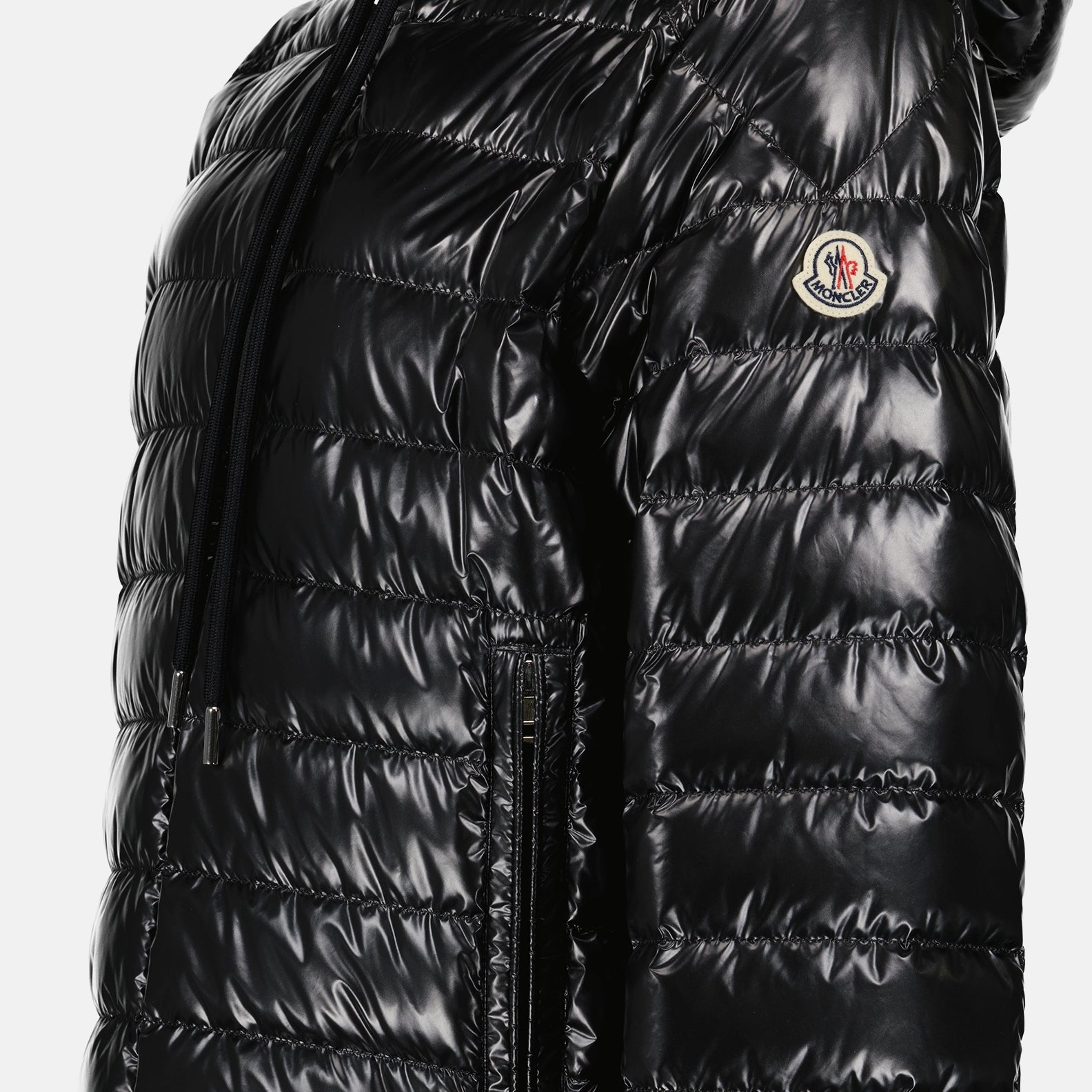 Coats Akinari quilted jacket Moncler Black Man