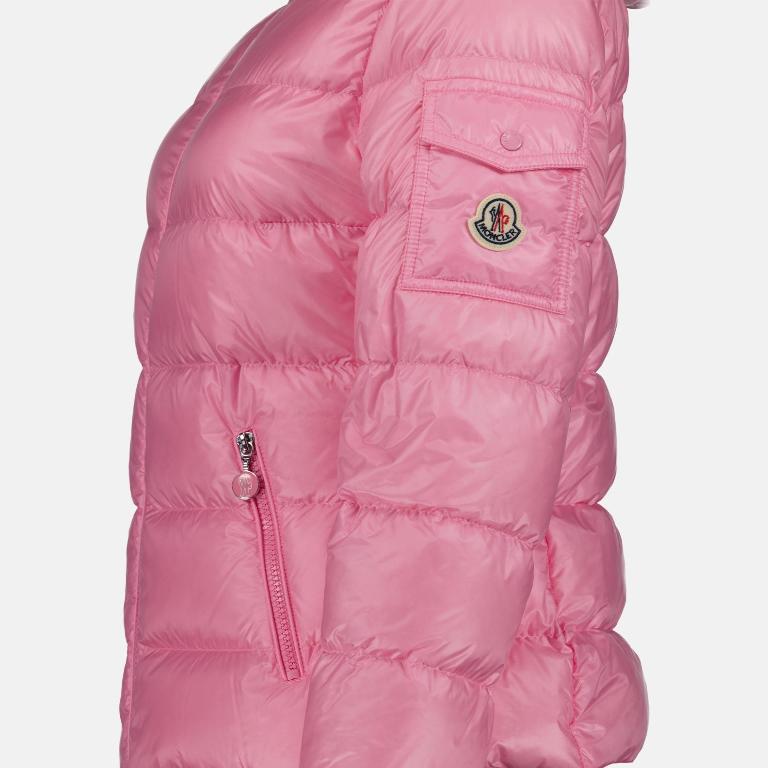 Coats Gles quilted jacket Moncler Pink Women