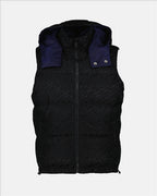 Coats Greca quilted jacket Versace Black Man