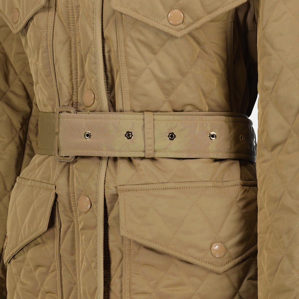 Chaquetas Veste matelassée Kemble Burberry Beige Femme