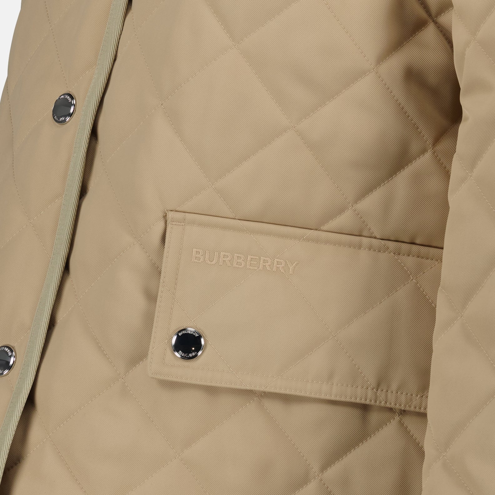 Chaquetas Veste matelassée Meddon Burberry Beige Femme