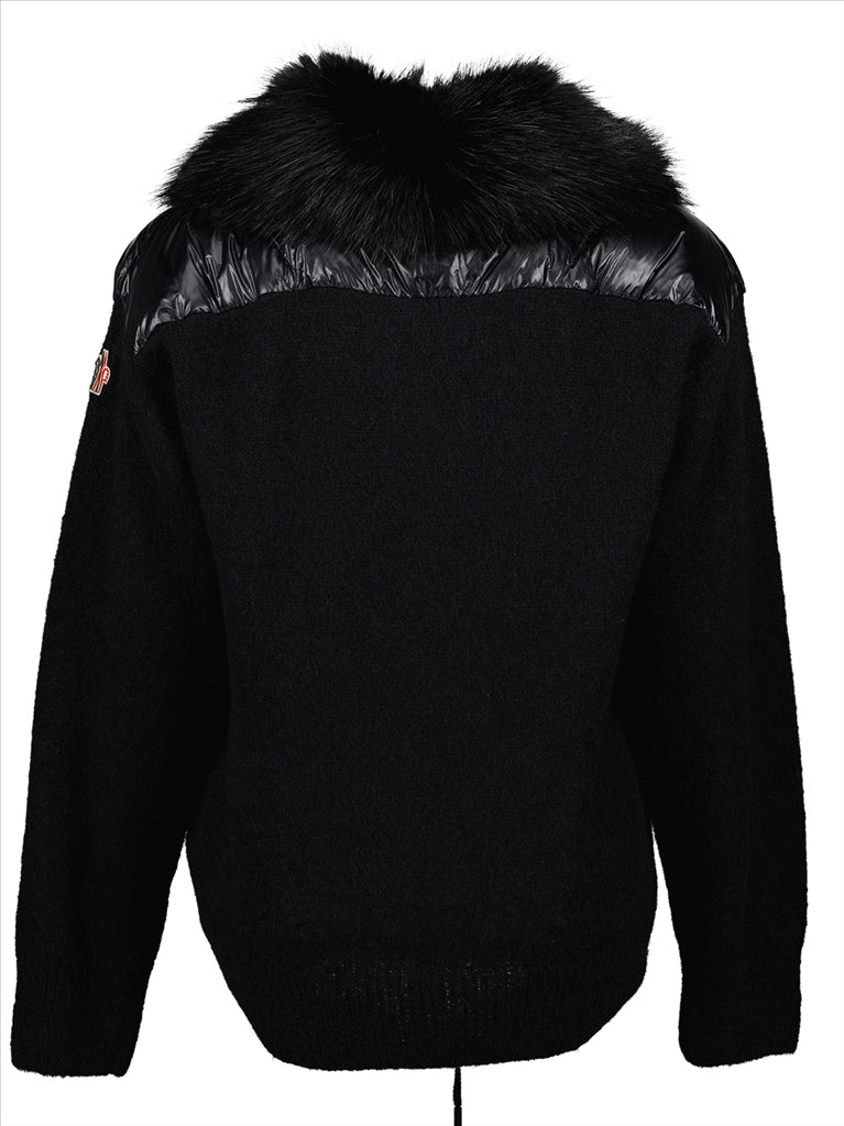 Vestes Veste matelassée Moncler Grenoble Noir Femme