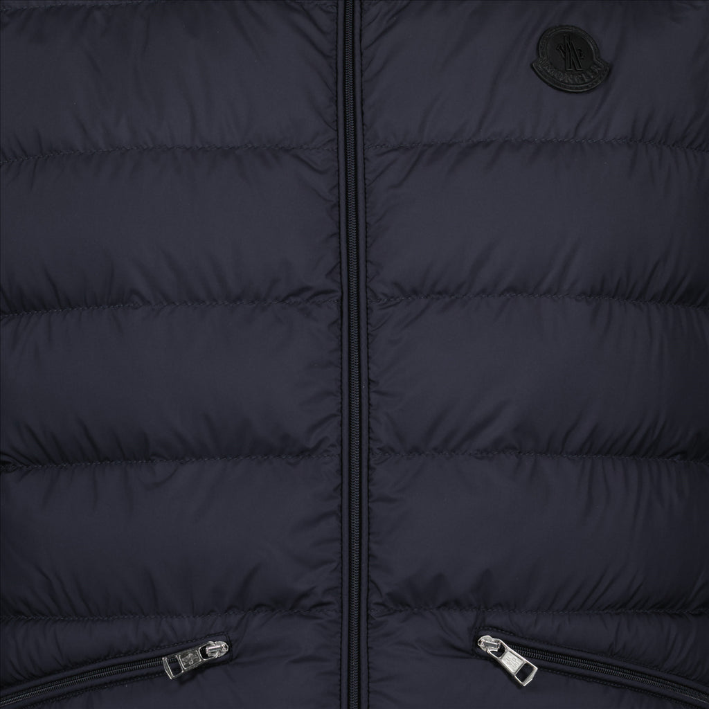 Coats Treompan quilted jacket Moncler Blue Man