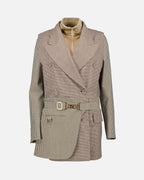 Manteaux Veste multicouche Fendi Beige Femme