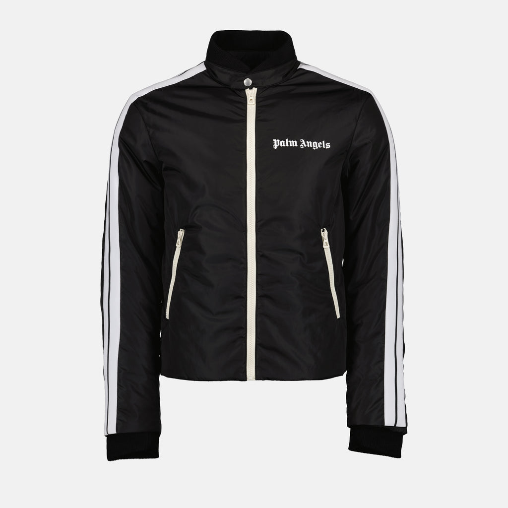 Vestes Veste Puffer Track Palm Angels Noir Homme