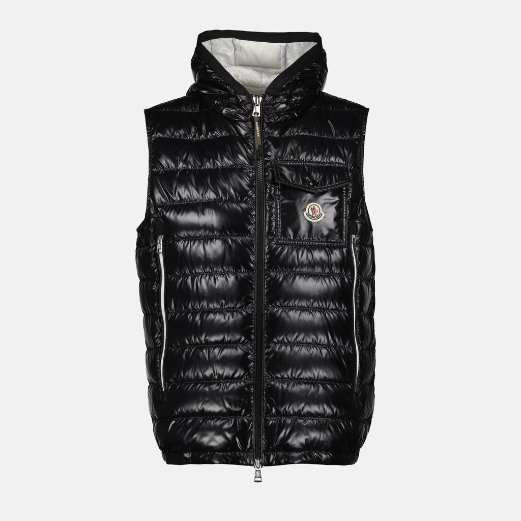 Vestes Veste Ragot sans manches Moncler Noir Homme